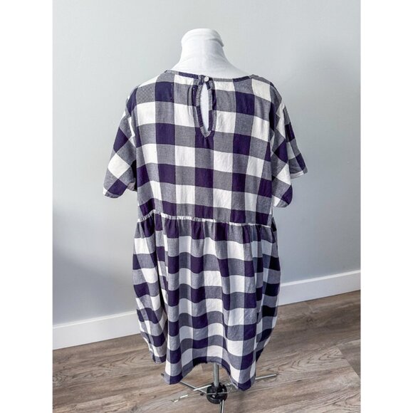 Evy's Tree The Joanne Navy Plaid Dress - Picture 7 of 10